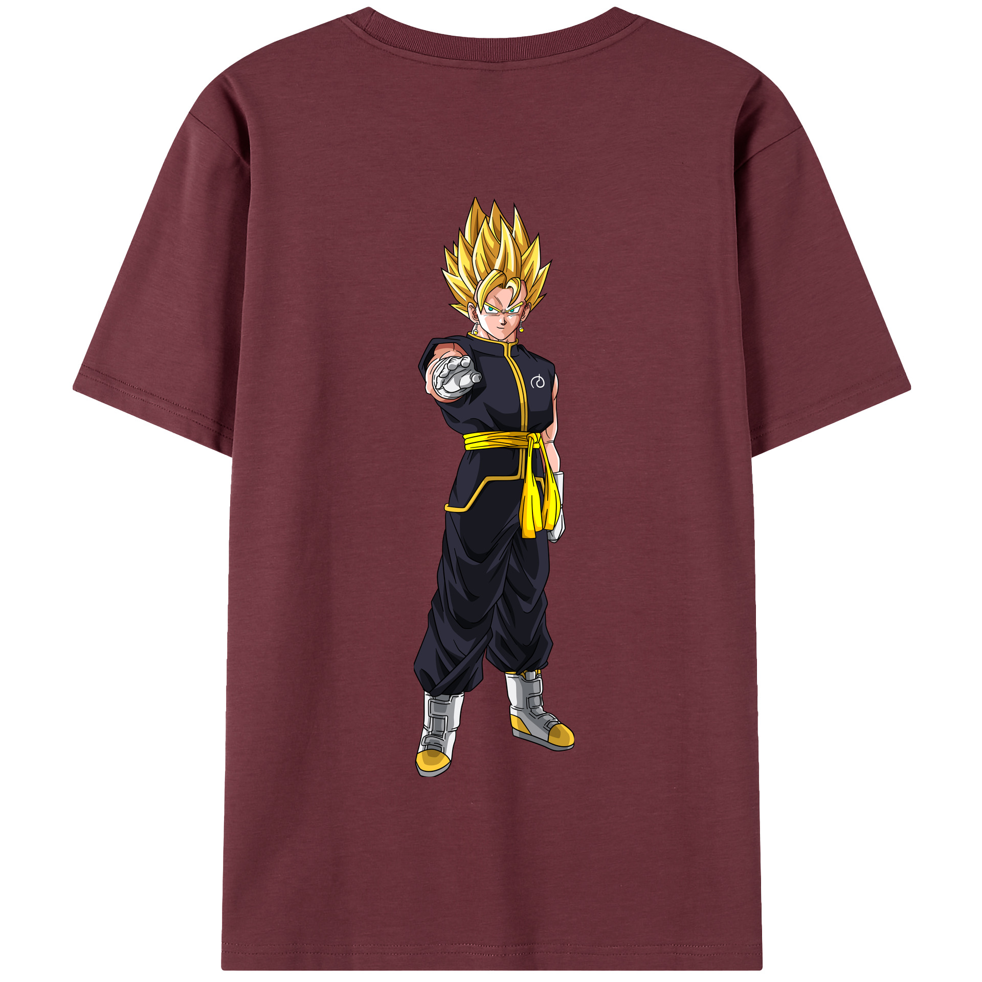 （画像用） ドラゴンボール ベジット DRAGON BALL Vegetto 綿100％半袖Tシャツ（背面プリント）